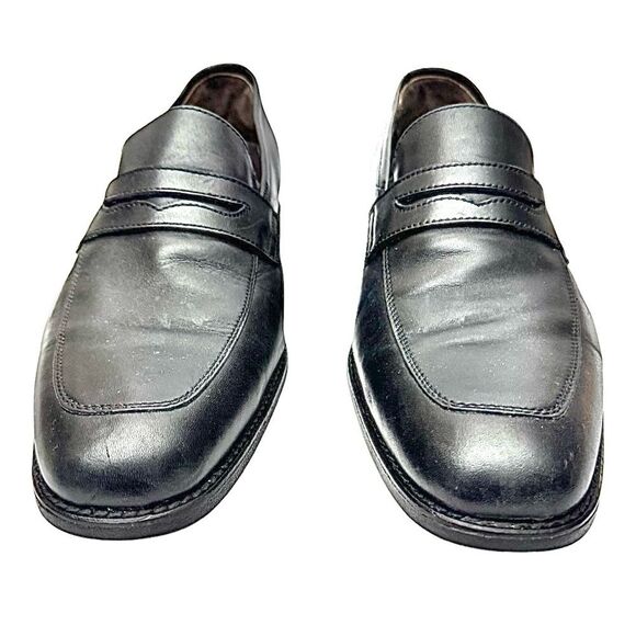 Johnston & Murphy Shoes Mens 10 M Sheepskin Black XC4 Waterproof Loafers 15-2045 main image 10